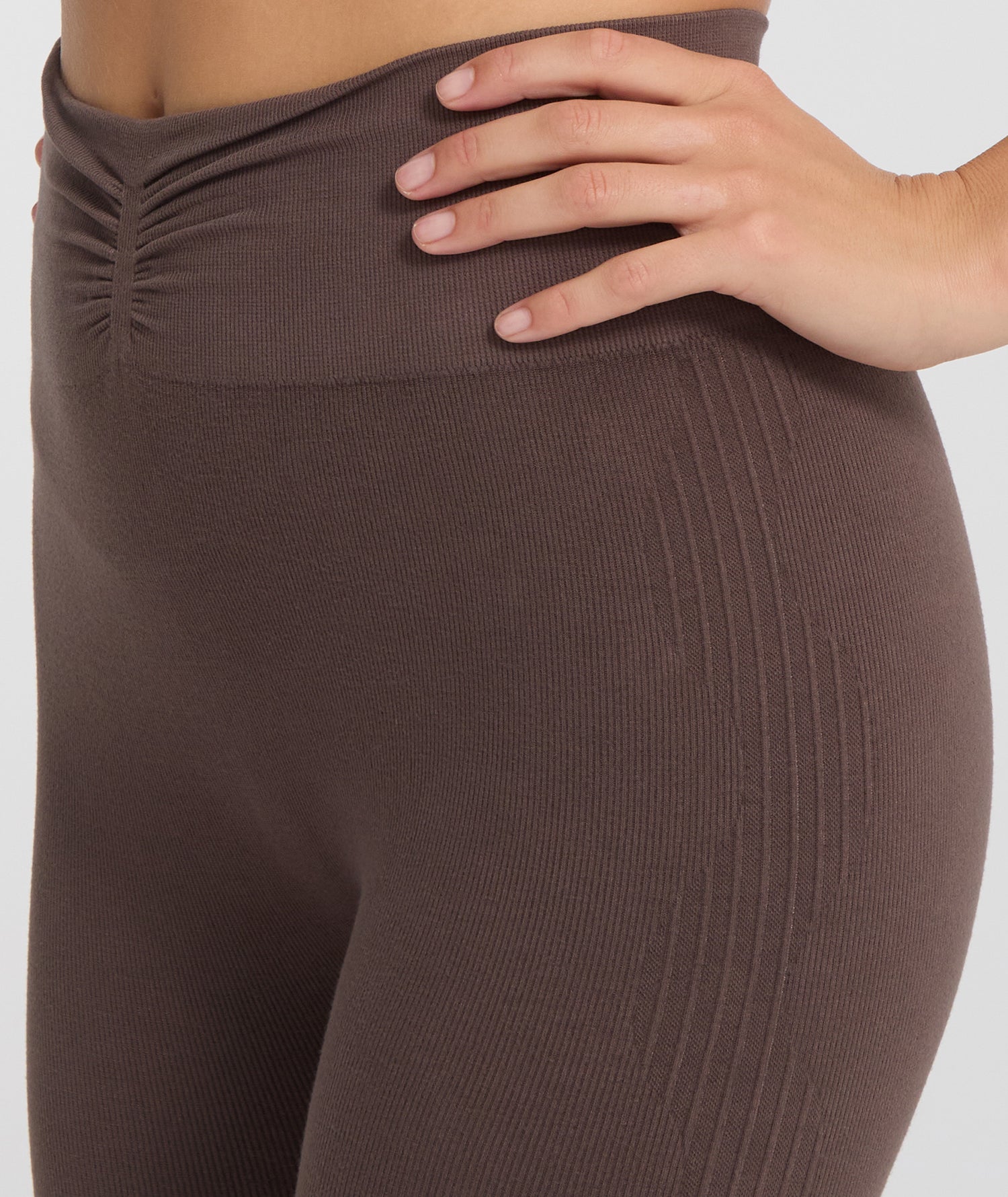 NALA - Legging en bambou - Marron - Yoga Searcher