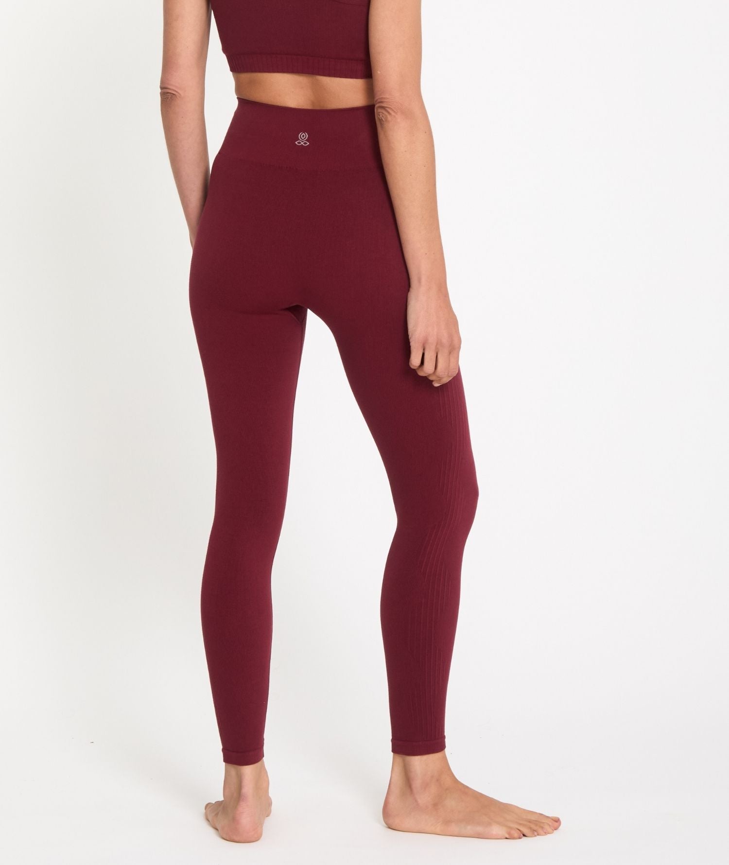 NALA - Legging en bambou - Rubis- Yoga Searcher