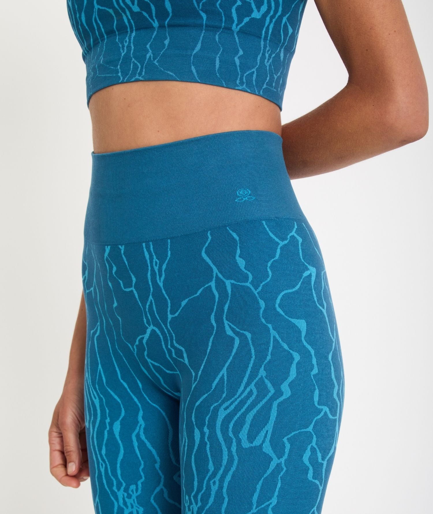 PALI – Legging taille haute en jacquard