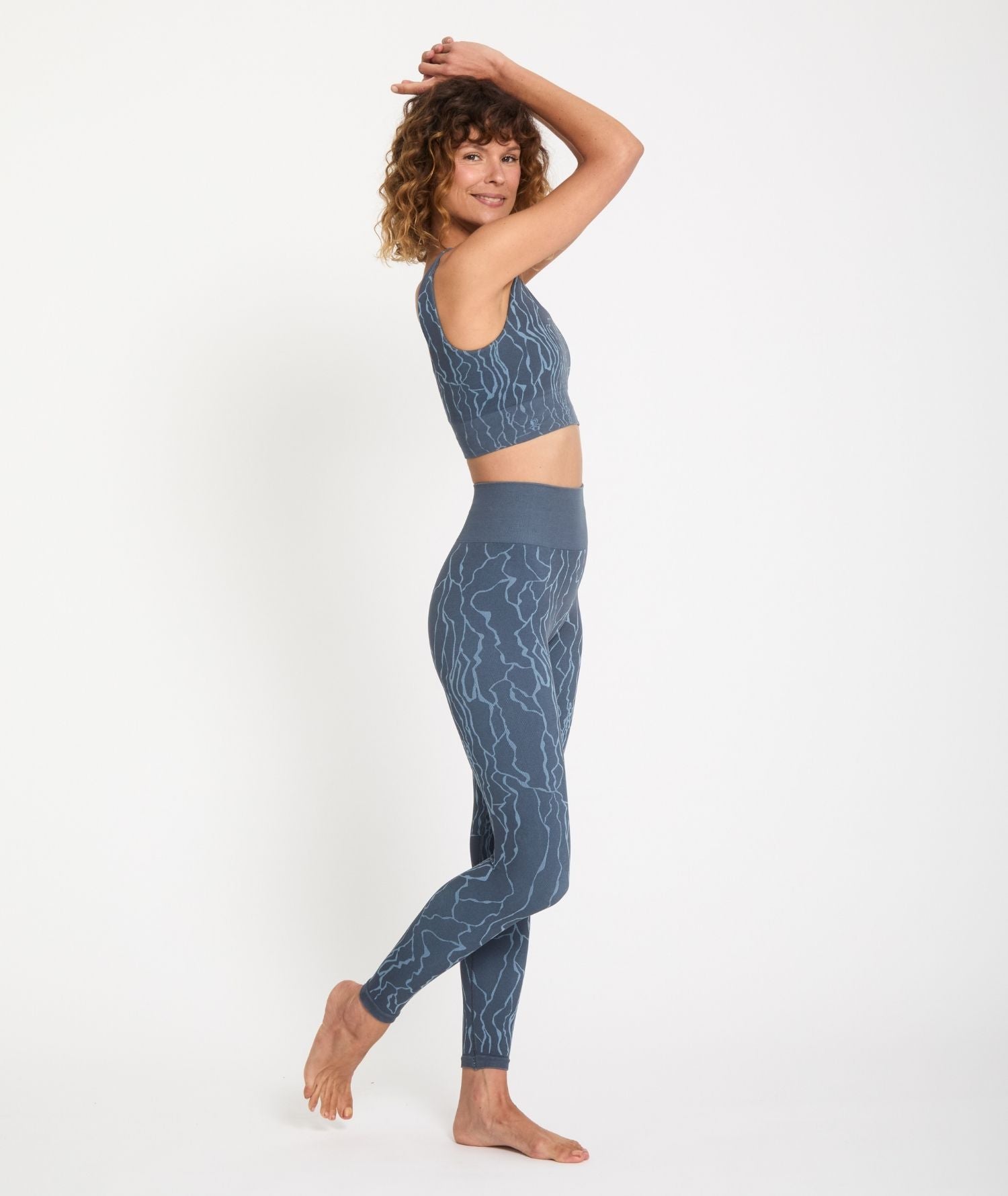 PALI – Legging taille haute en jacquard