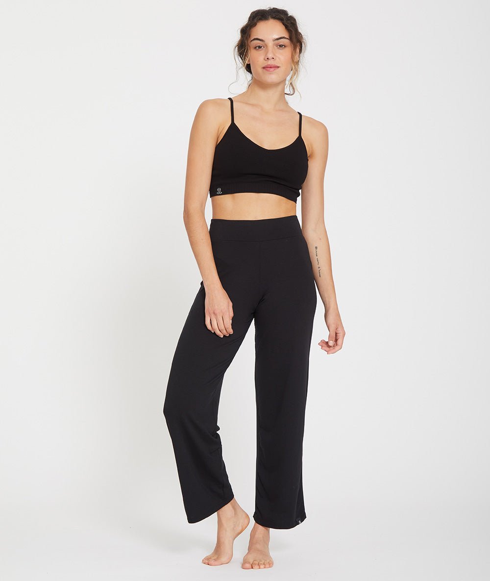 RAVANA - Jogging souple - Noir - Yoga Searcher