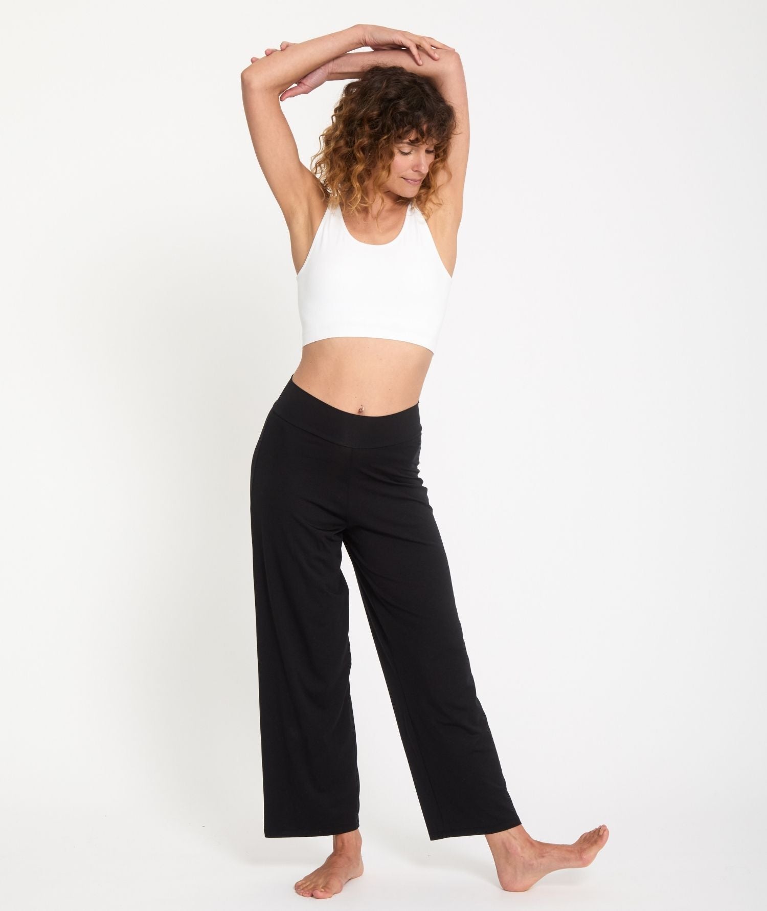 RAVANA - Jogging souple - Marron- Yoga Searcher