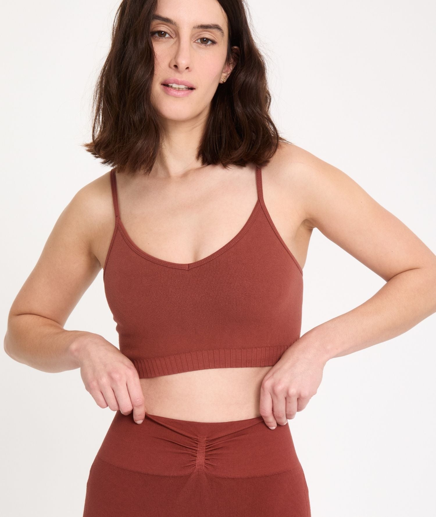 SAMSKARA - Brassière en bambou - Henne - Yoga Searcher