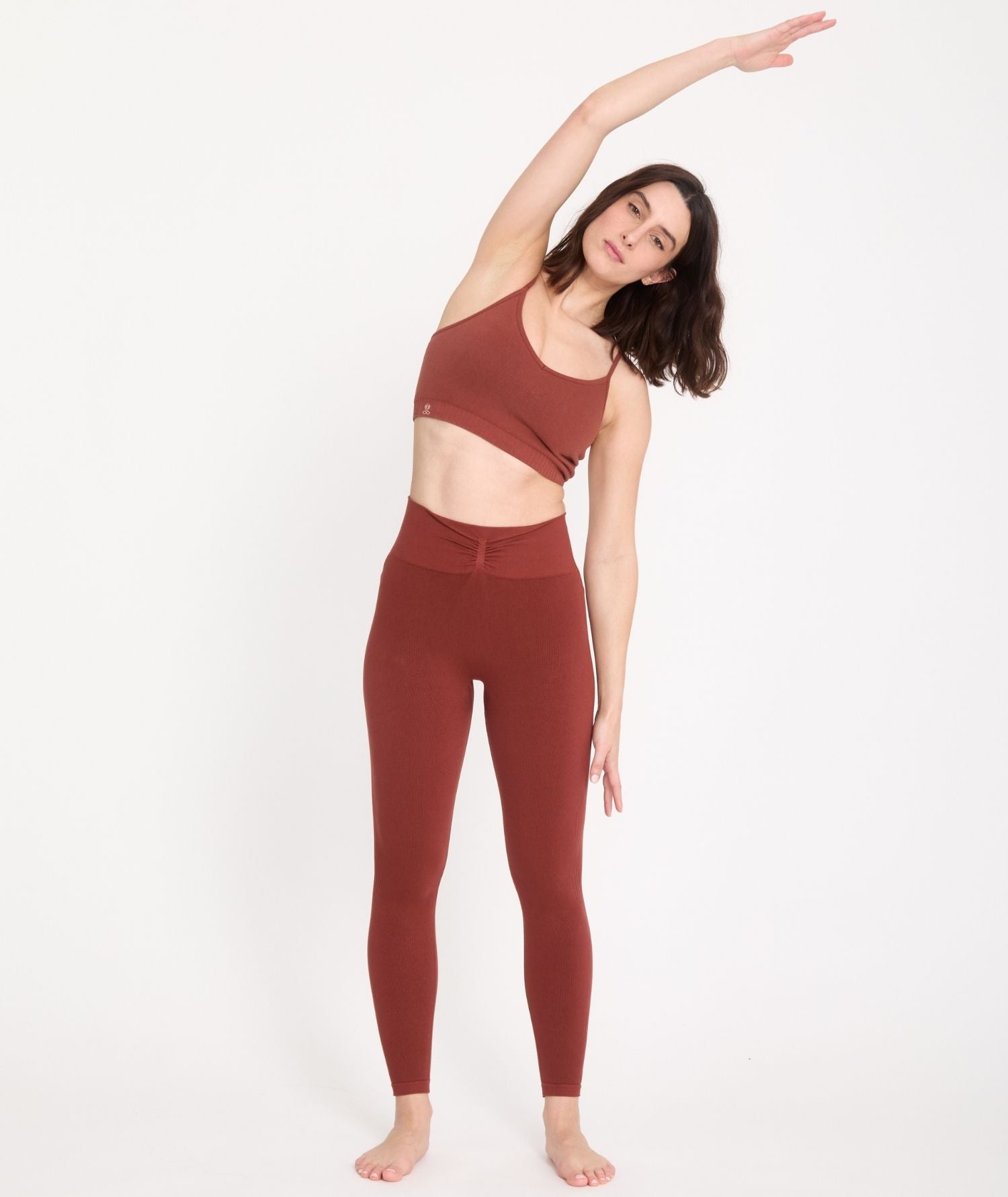 SAMSKARA - Brassière en bambou - Henne - Yoga Searcher