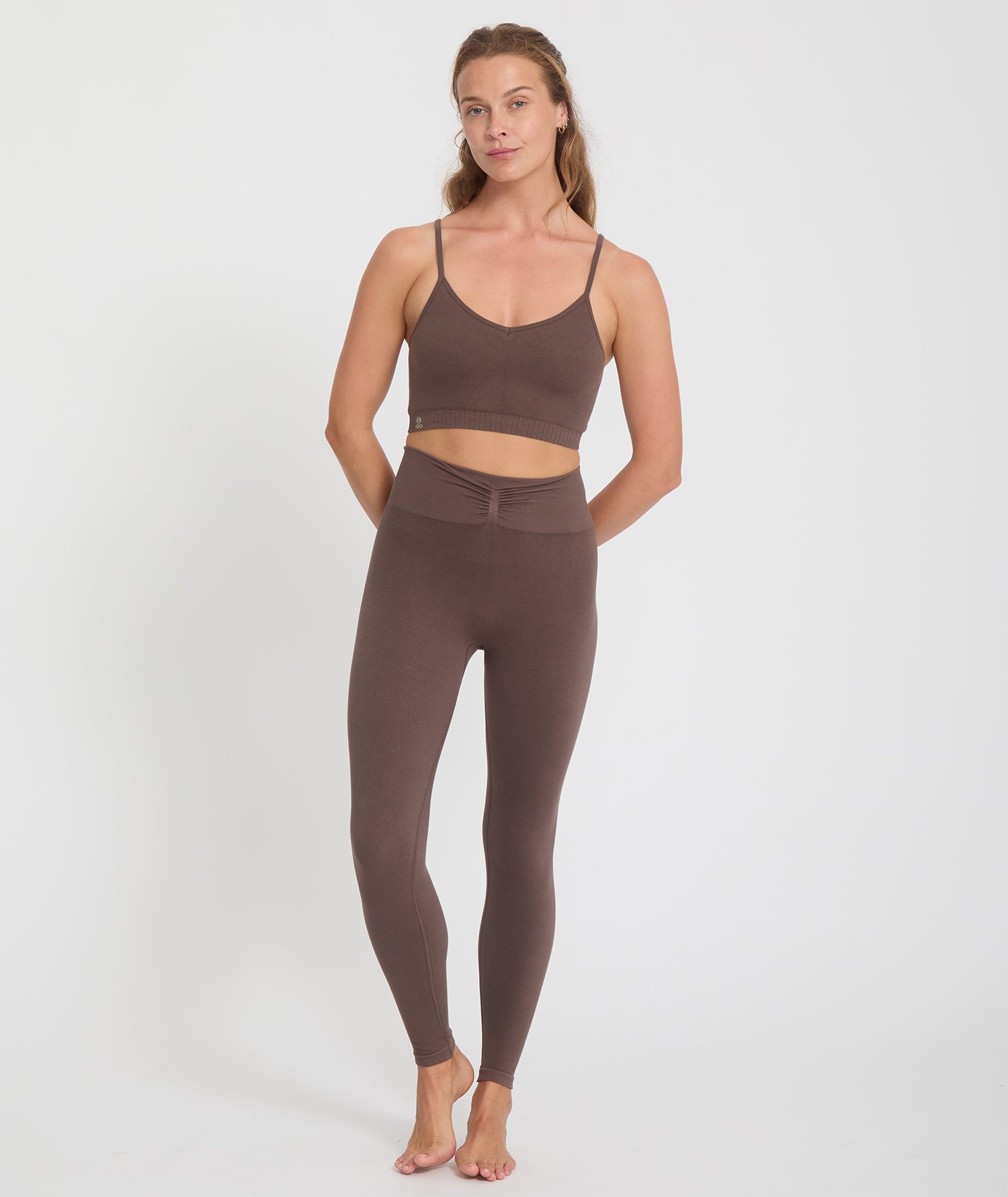 SAMSKARA - Brassière en bambou - Marron - Yoga Searcher