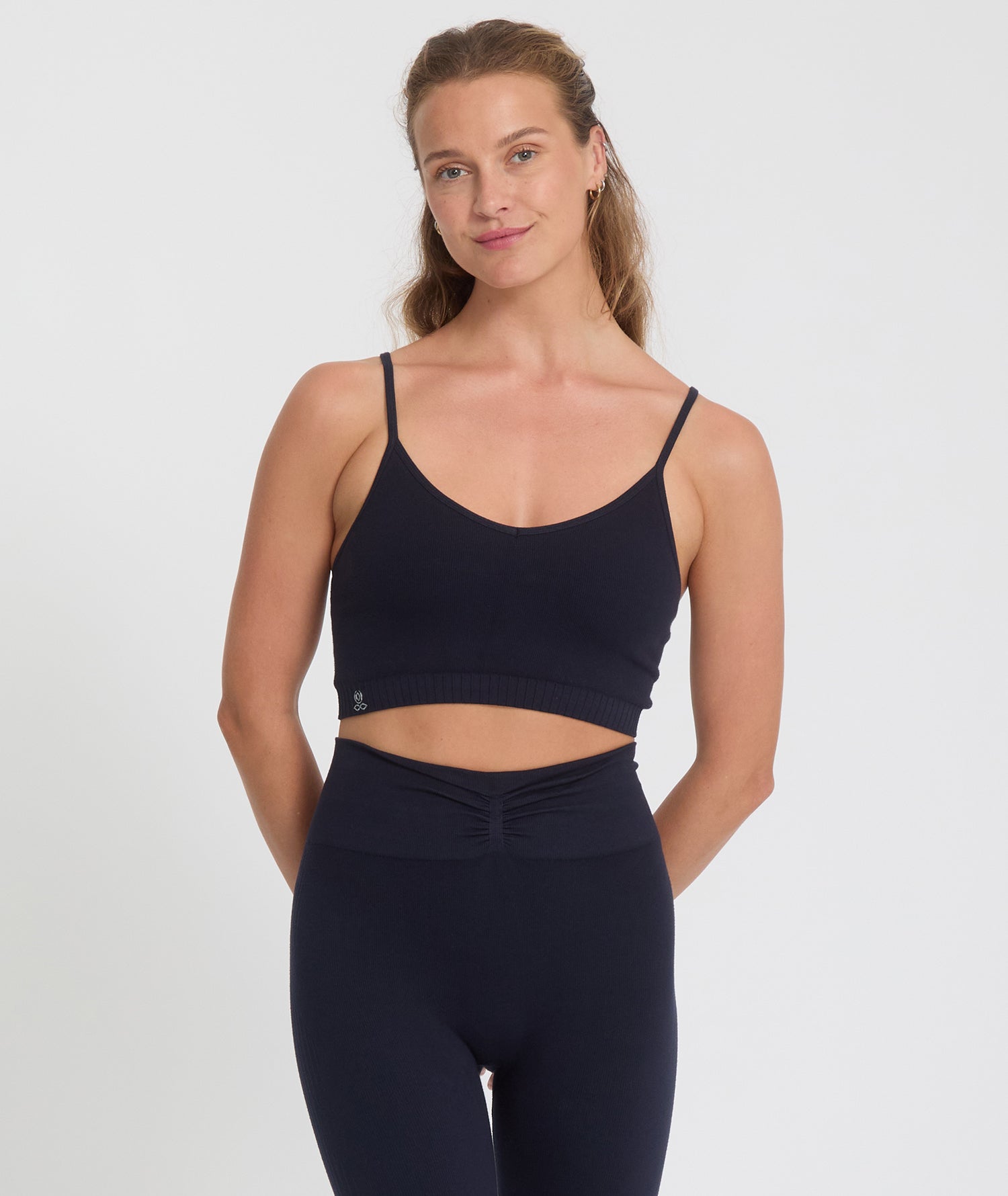 SAMSKARA - Brassière en bambou - Navy - Yoga Searcher