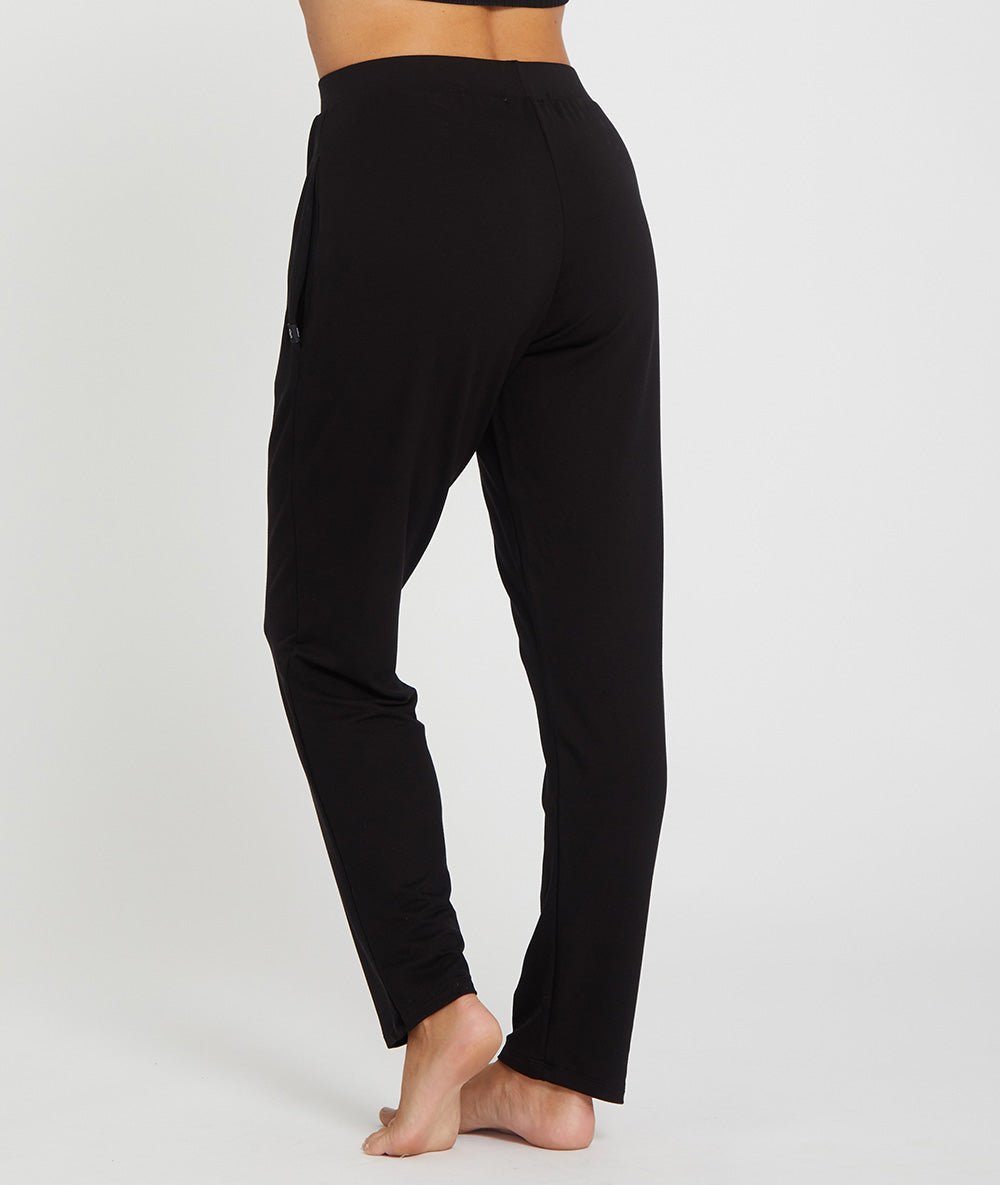 SIMHA - Jogging souple en lyocell - Noir - Yoga Searcher