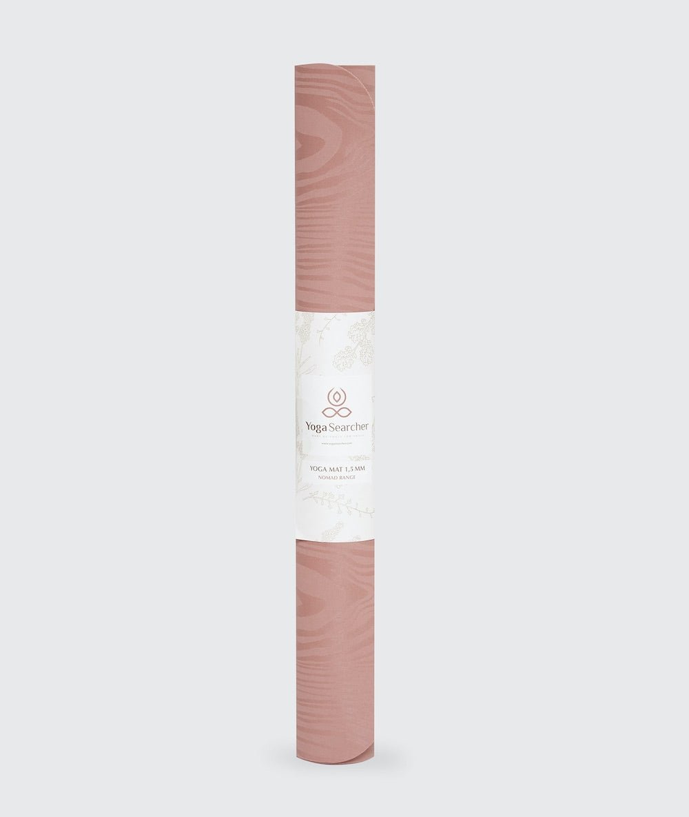 Tapis de yoga voyage - Rose Foncé - Yoga Searcher