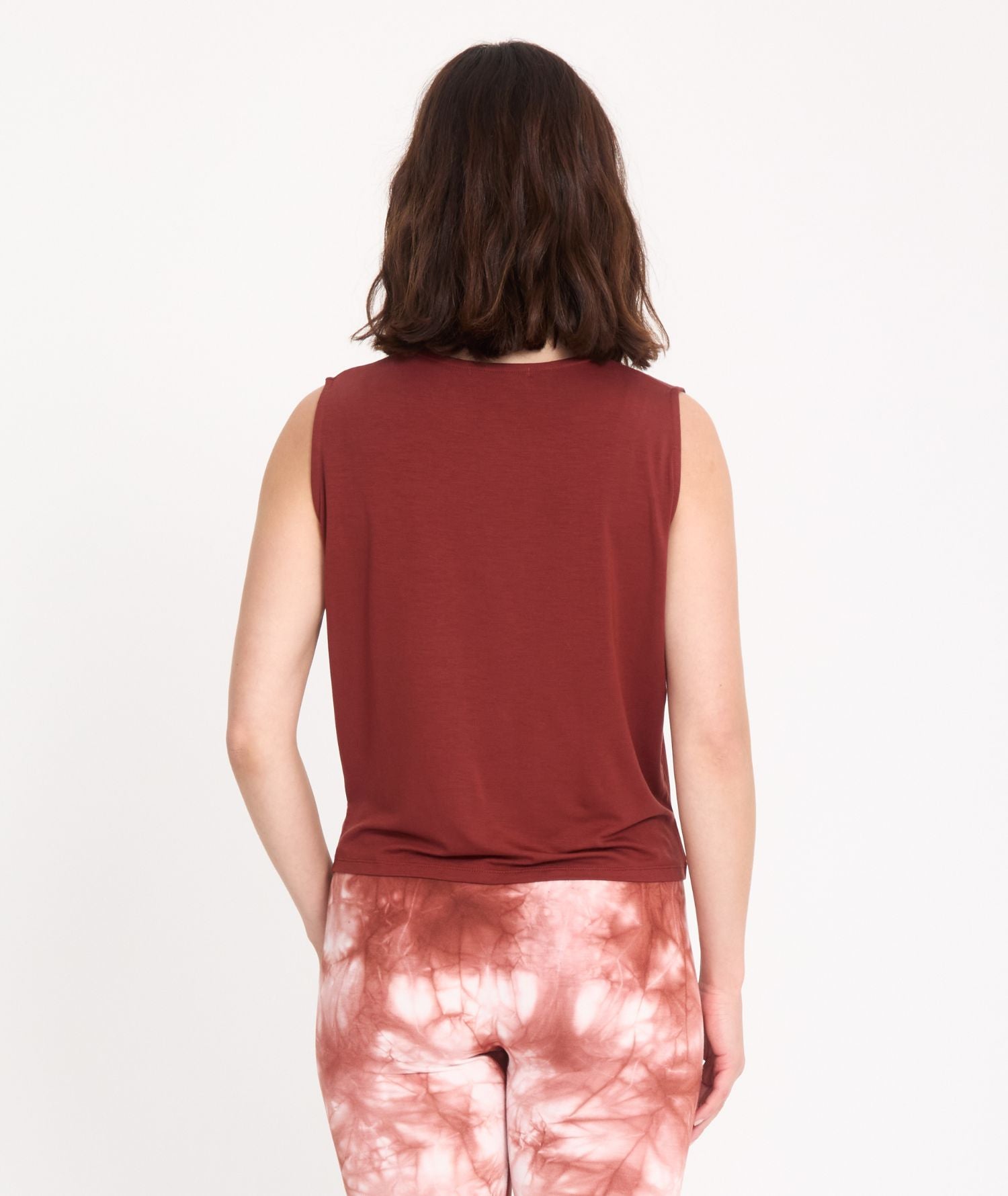 TWIST - Débardeur en Lyocell - Henne - Yoga Searcher