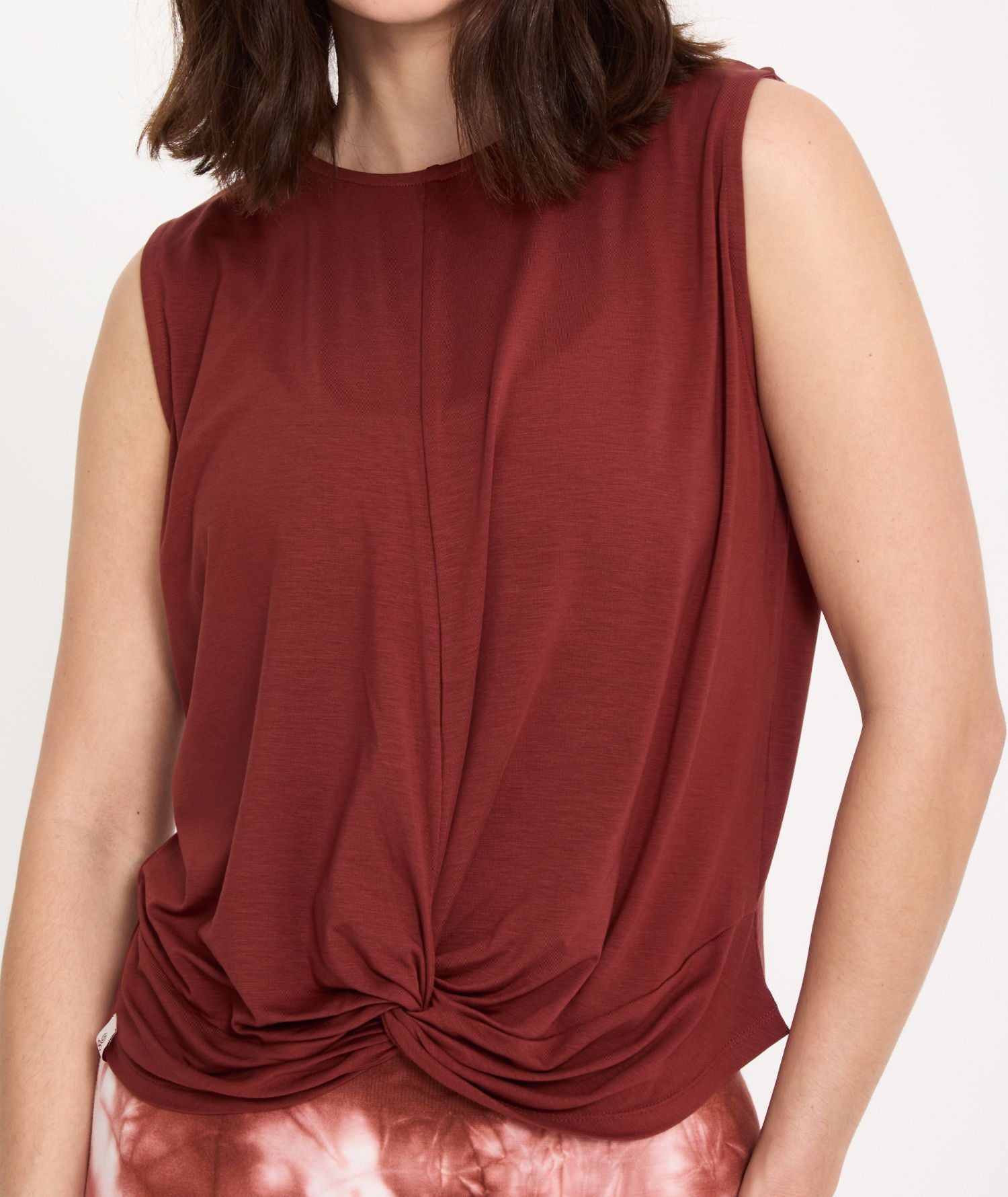 TWIST - Débardeur en Lyocell - Henne - Yoga Searcher