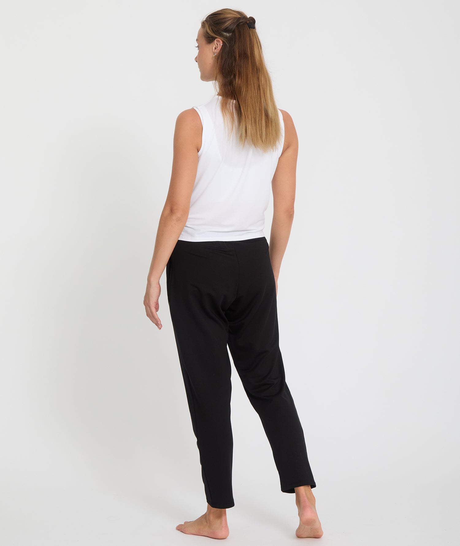 TWIST - Débardeur en Lyocell - Blanc - Yoga Searcher