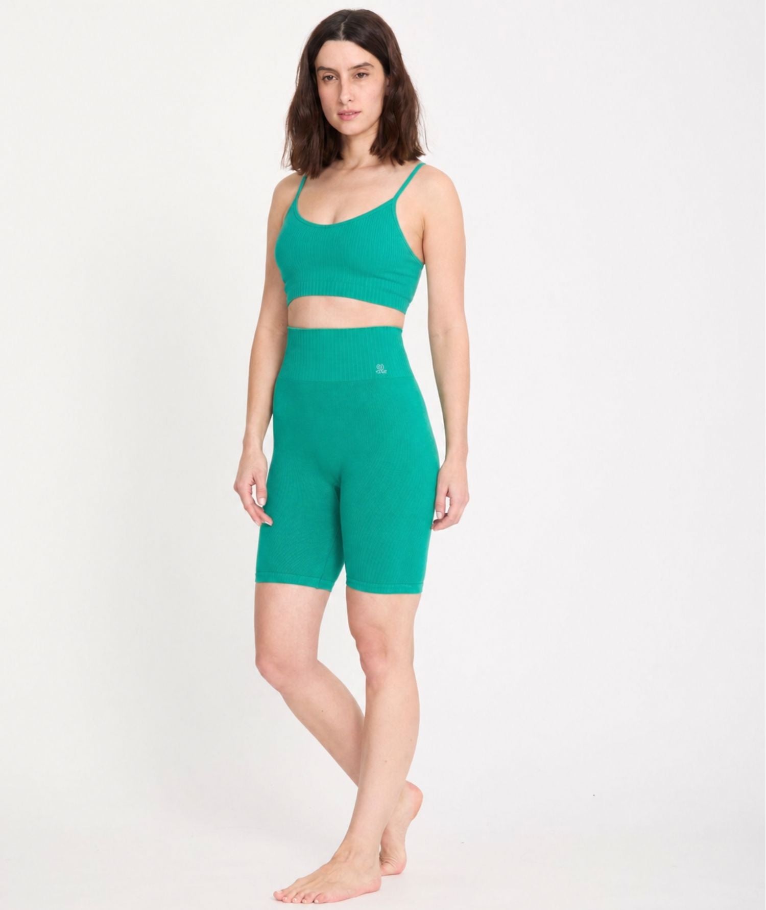 SAMSKARA - Brassière en bambou - Emerald - Yoga Searcher