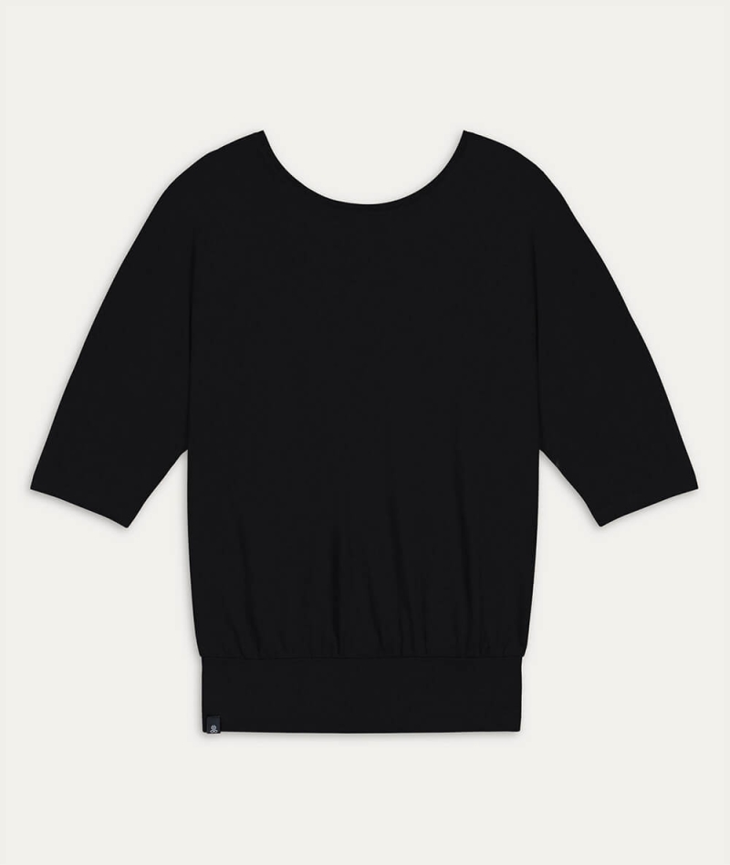 CHANDRA - T-Shirt aus Baumwolle Leinen