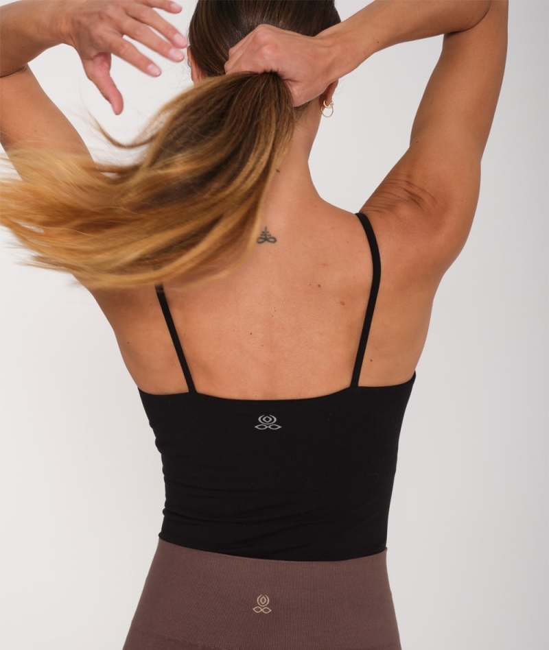 GAGA - yoga tank top with integrated bra