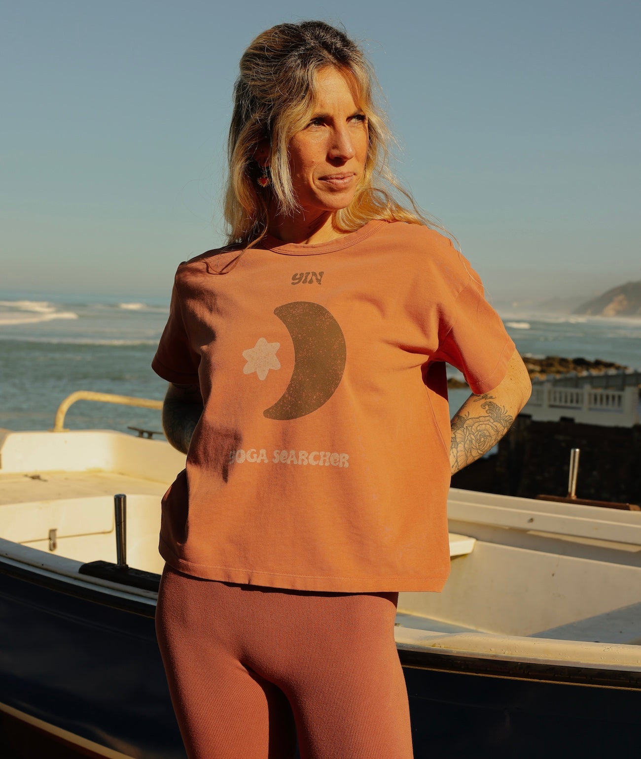 BIOYINYANG - T-shirt en coton