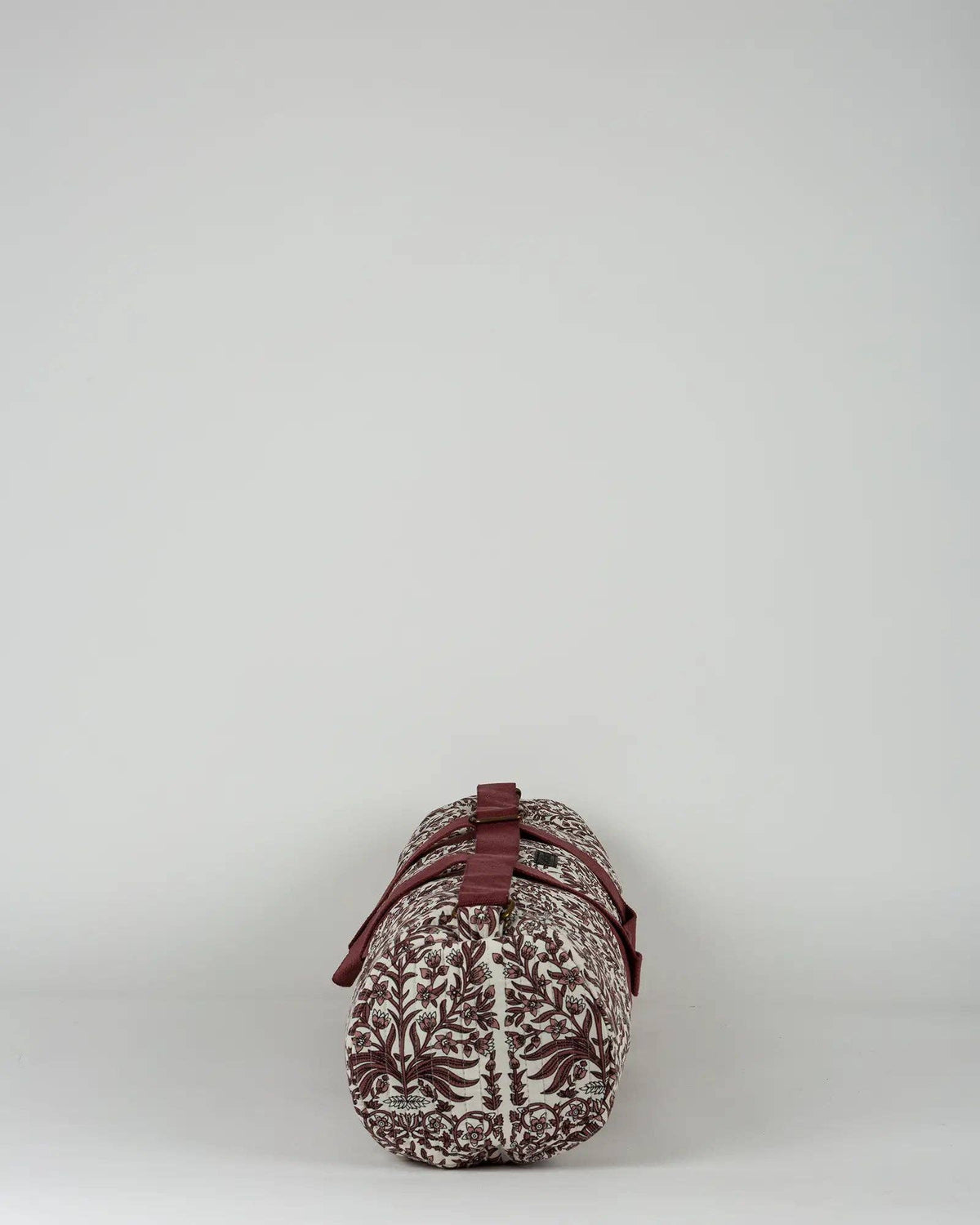 Le sac de yoga en tissu matelassé Art vert - Henne- Yoga Searcher