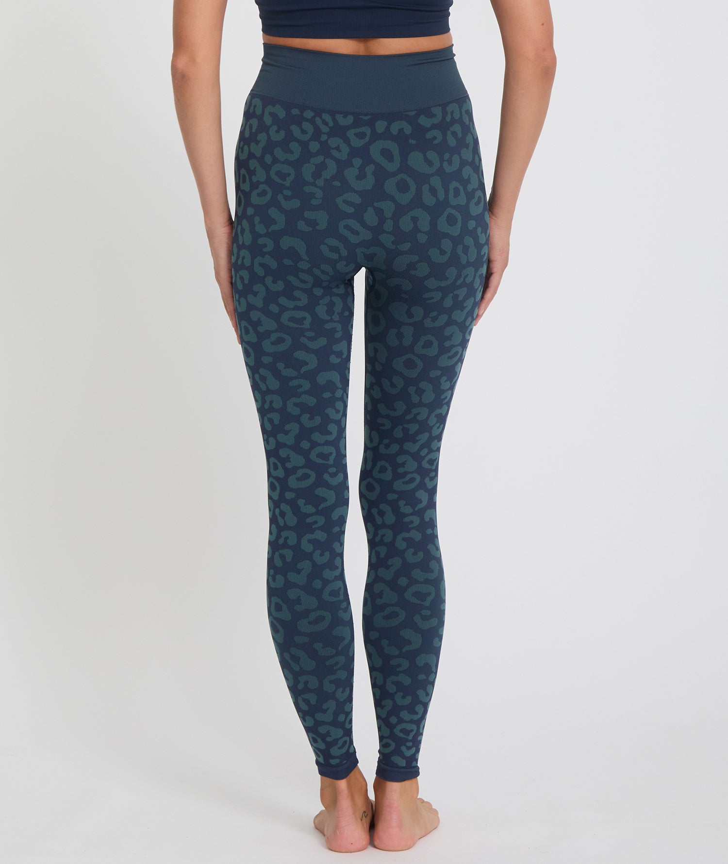 BIDAI - Leopard jacquard leggings