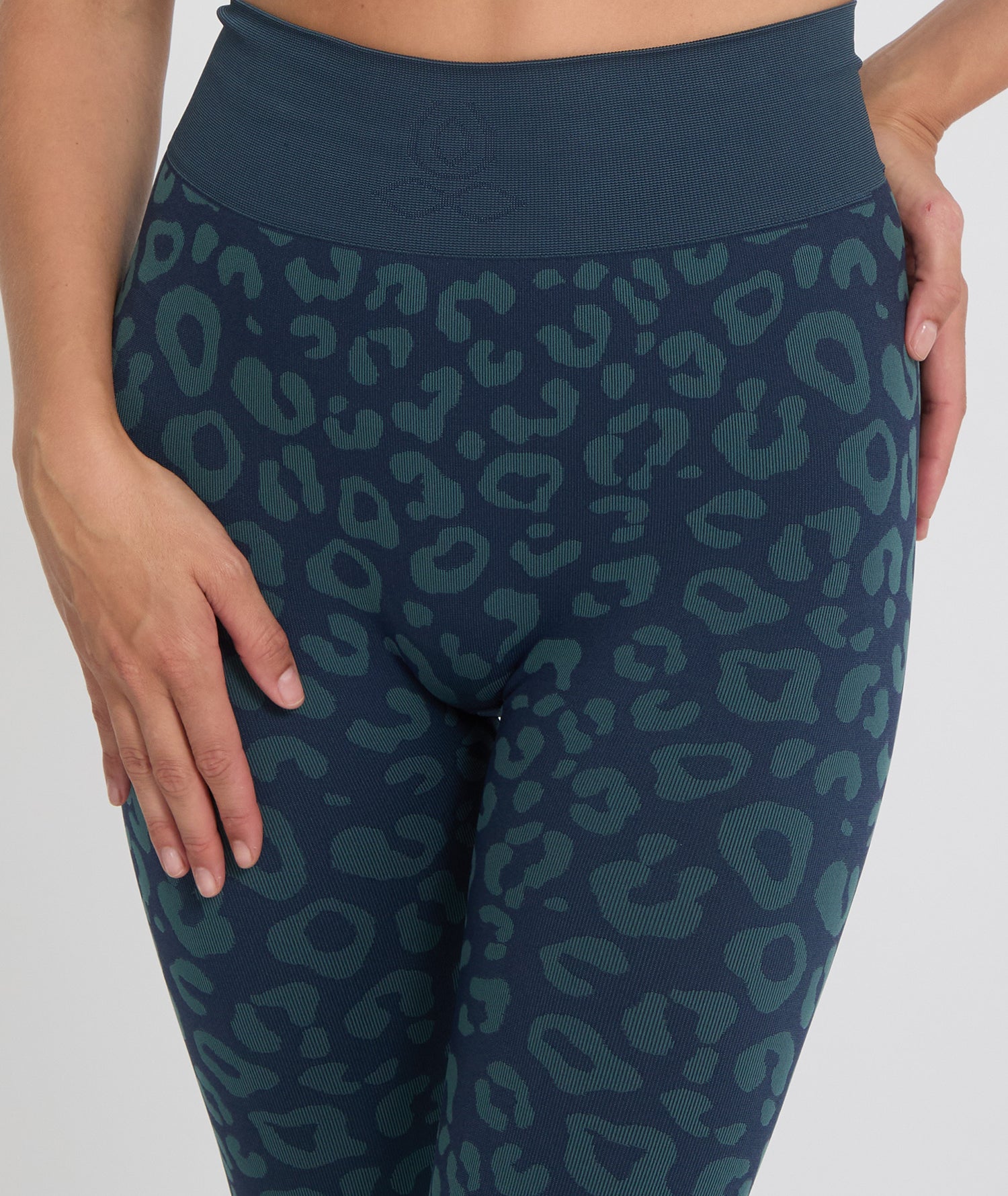 BIDAI - Leopard jacquard leggings
