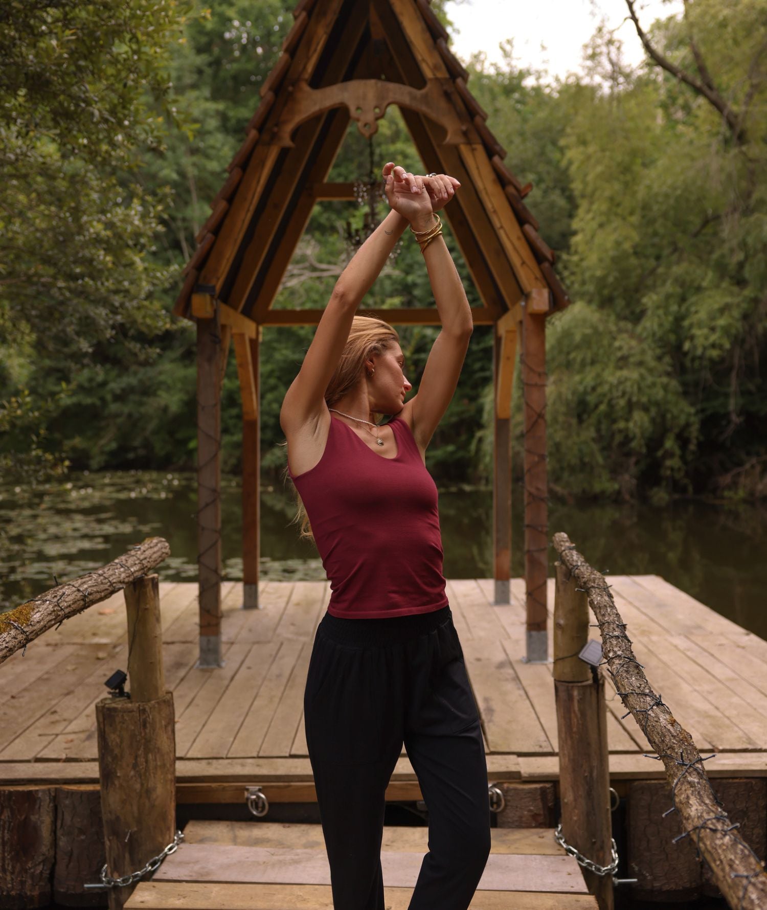 BIJA - Top with integrated bra