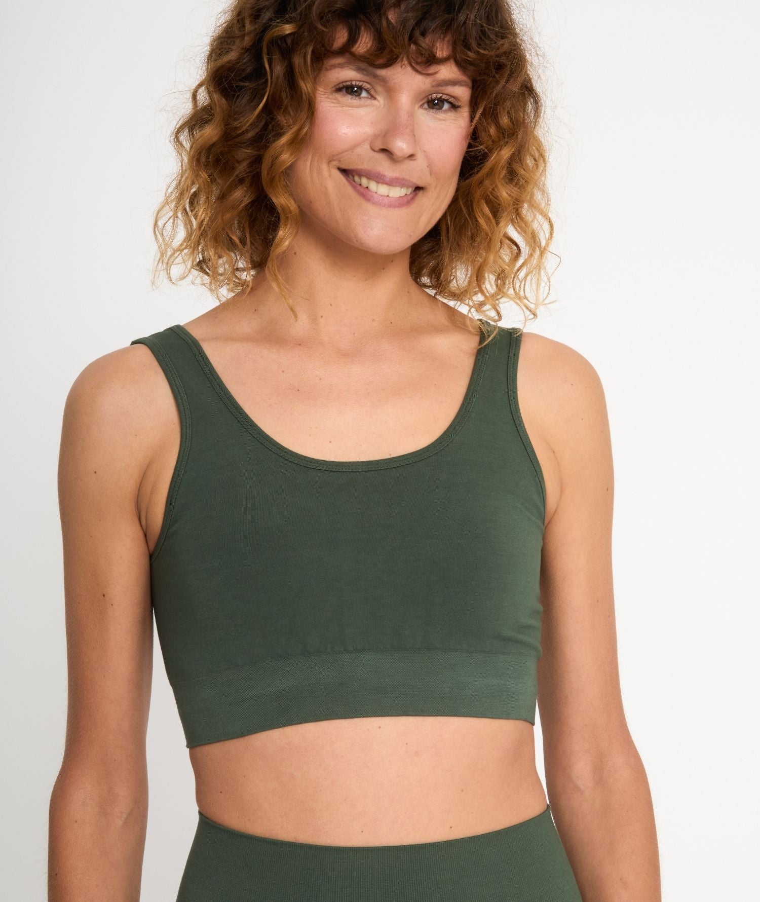 HADU - Brassière en bambou - Thyme- Yoga Searcher