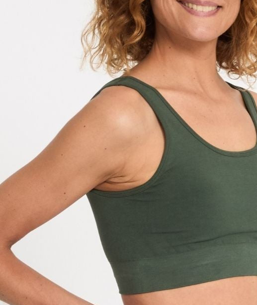 HADU - Brassière en bambou - Thyme- Yoga Searcher