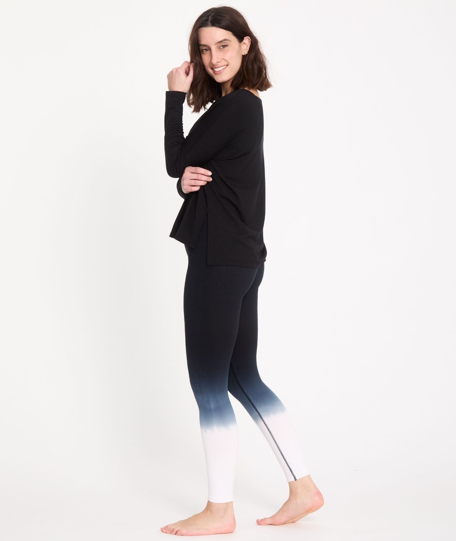 KAVALI - Legging en coton deep-dye