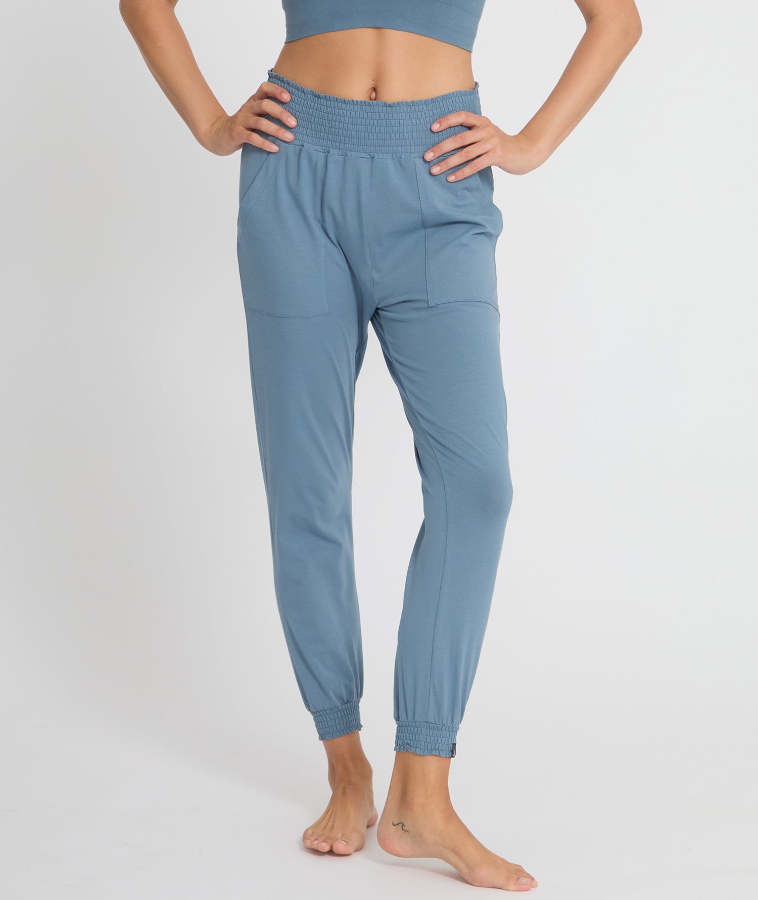 MORJIM - Pantaloni da yoga fluidi
