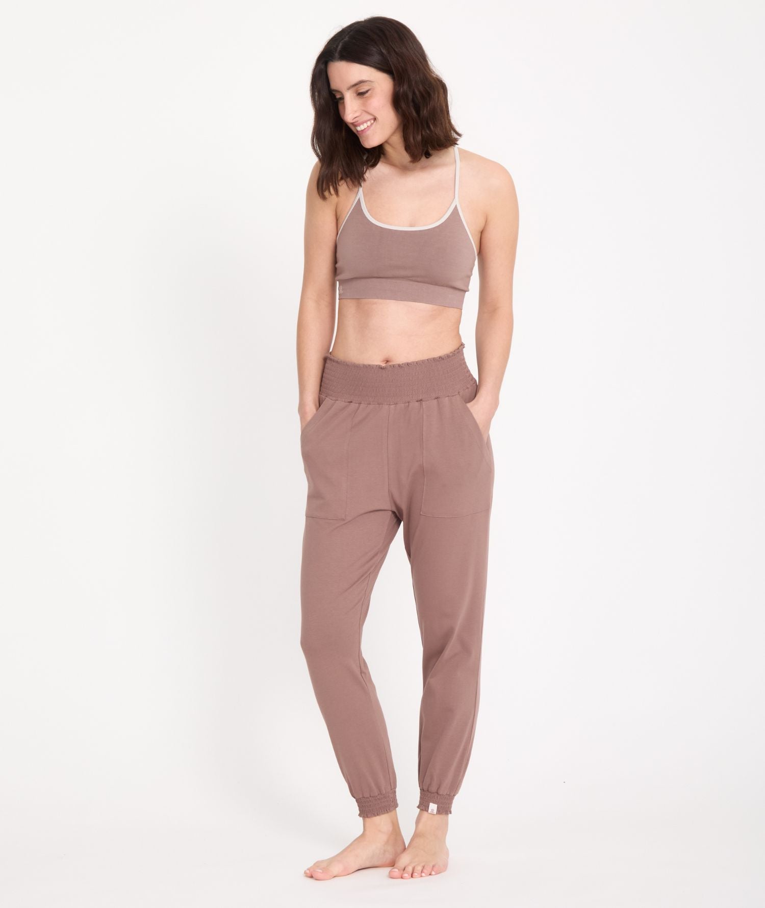 MORJIM - Pantalones de yoga fluidos