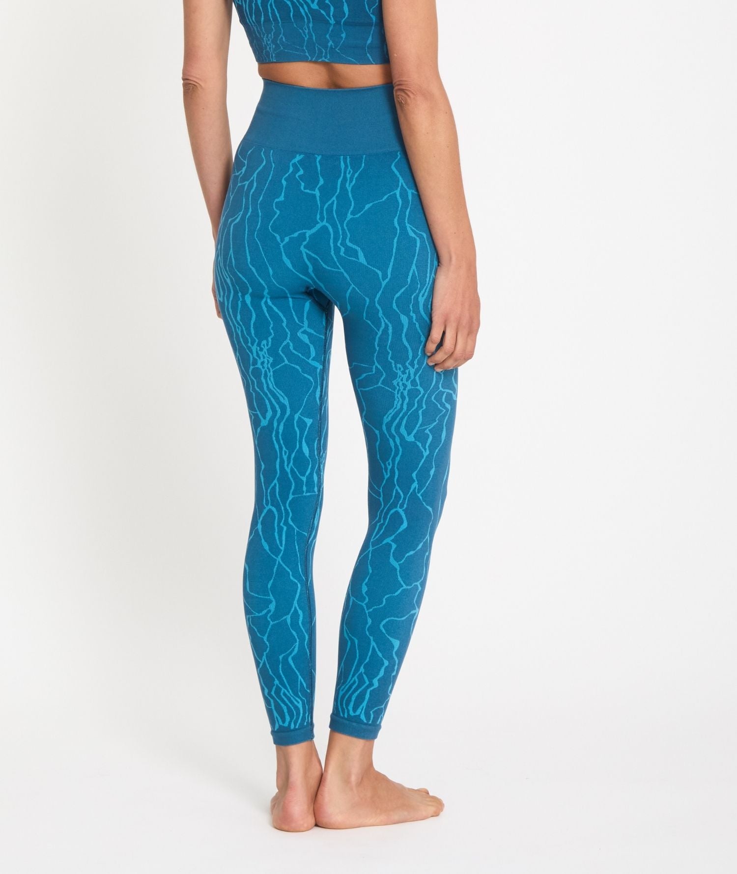PALI – Legging taille haute en jacquard