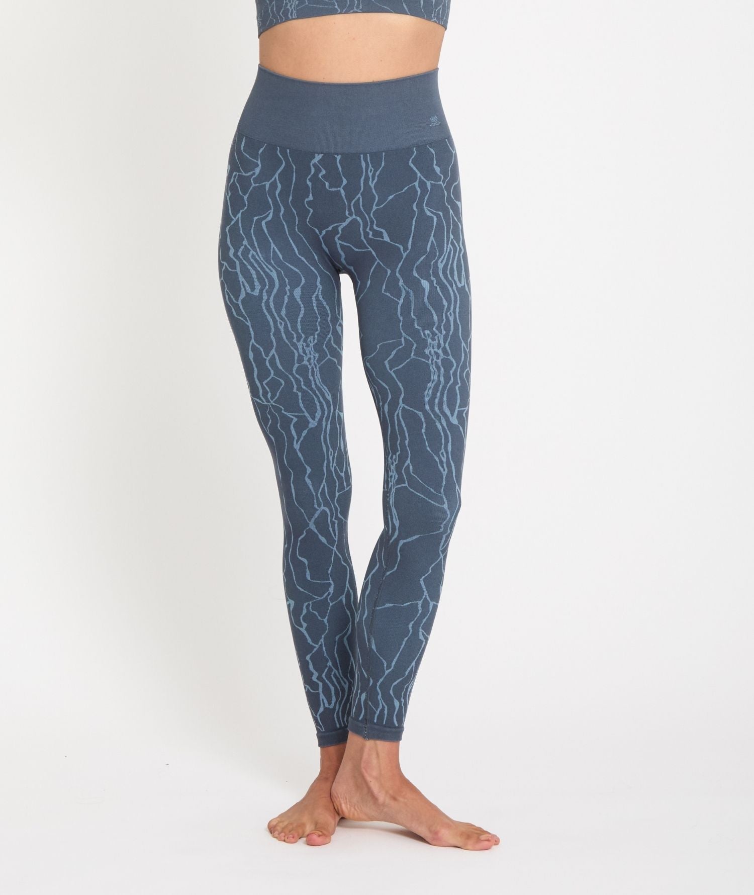 PALI – Legging taille haute en jacquard