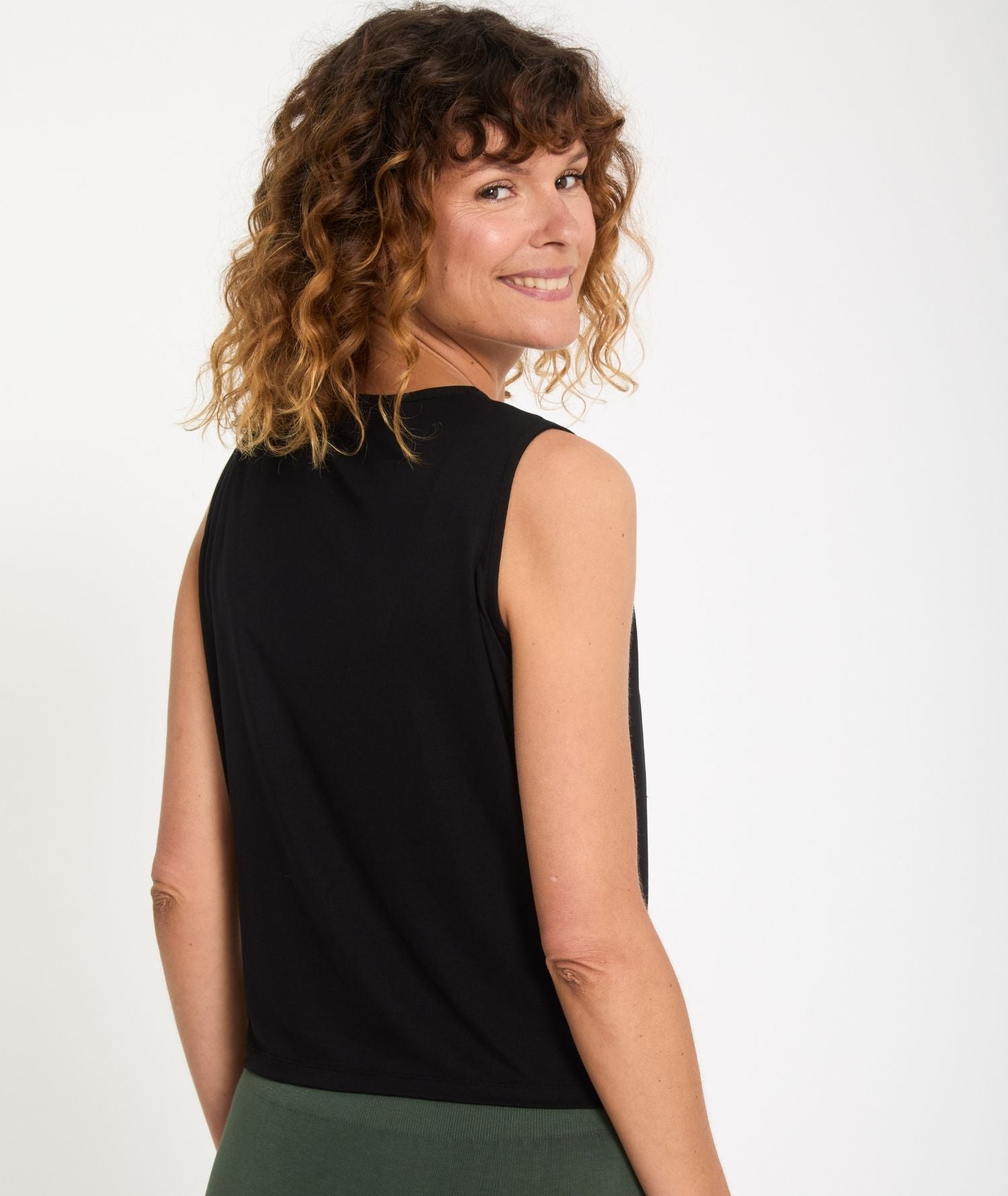 TWIST - Débardeur en Lyocell - Ink- Yoga Searcher