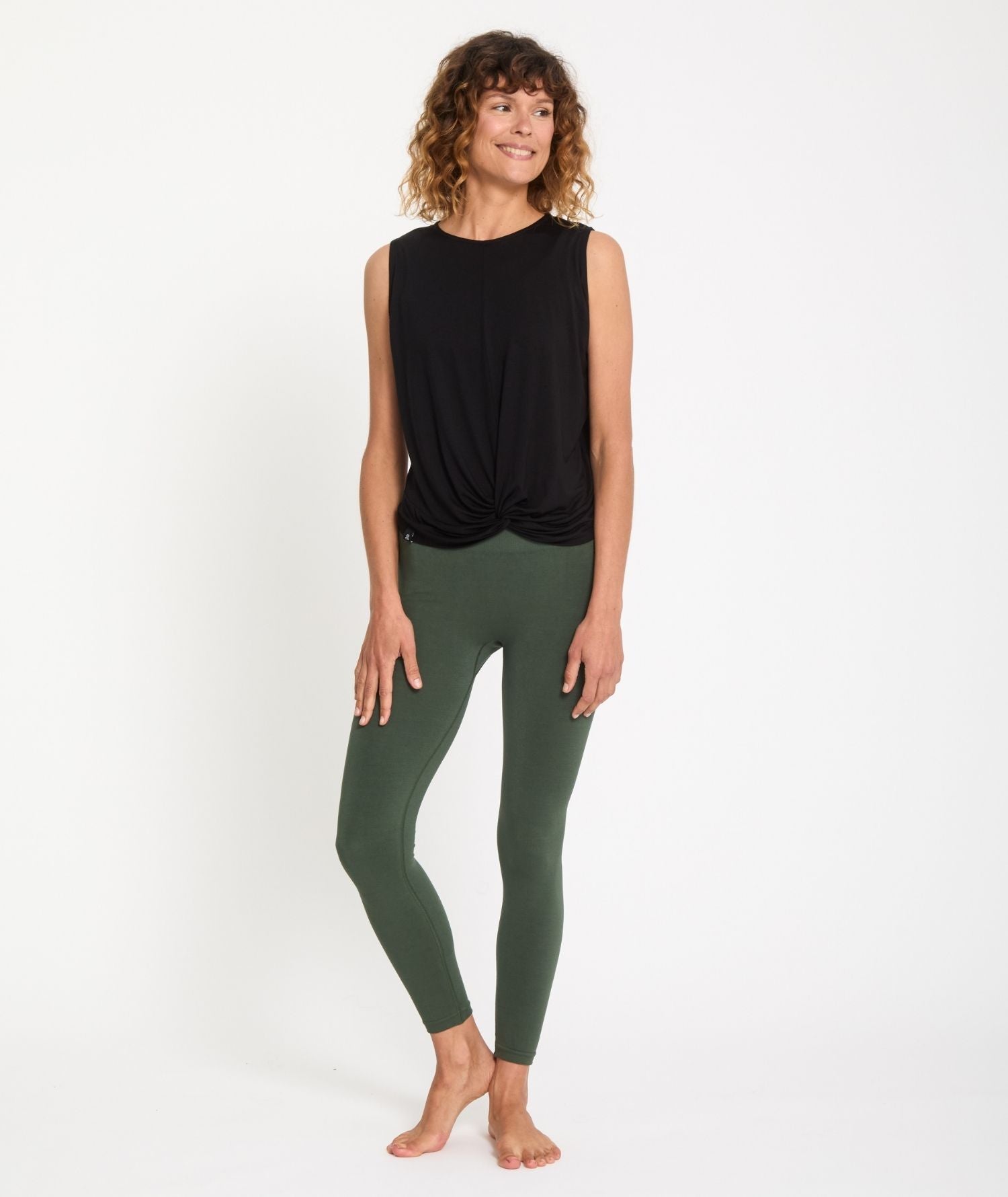 TWIST - Débardeur en Lyocell - Ink- Yoga Searcher