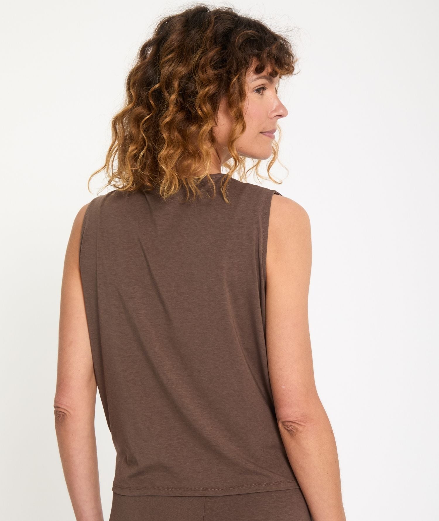 TWIST - Débardeur en Lyocell - Ink- Yoga Searcher