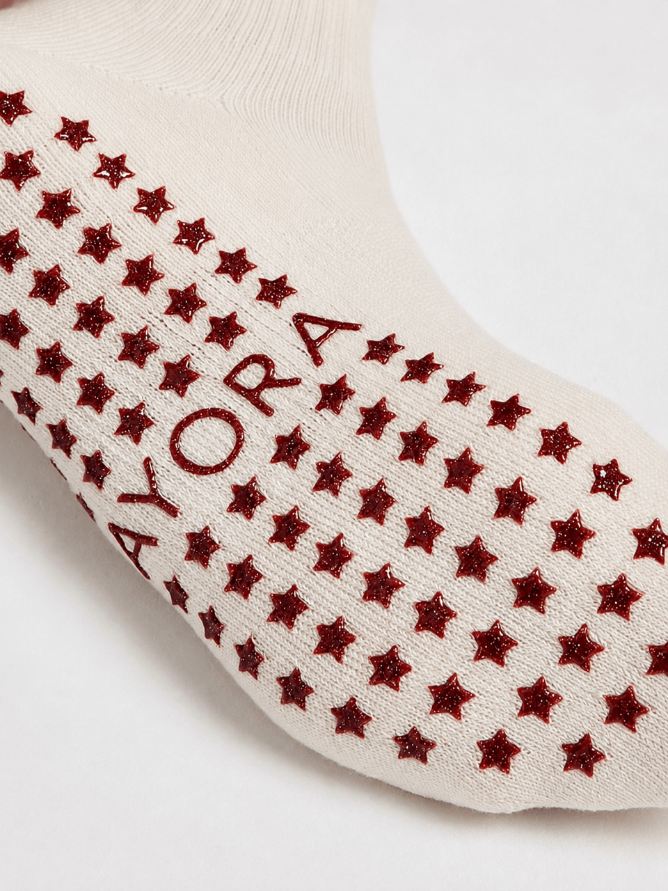 Chaussettes Grips "Pilates Queen" Frizzy – Bordeaux - Yoga Searcher