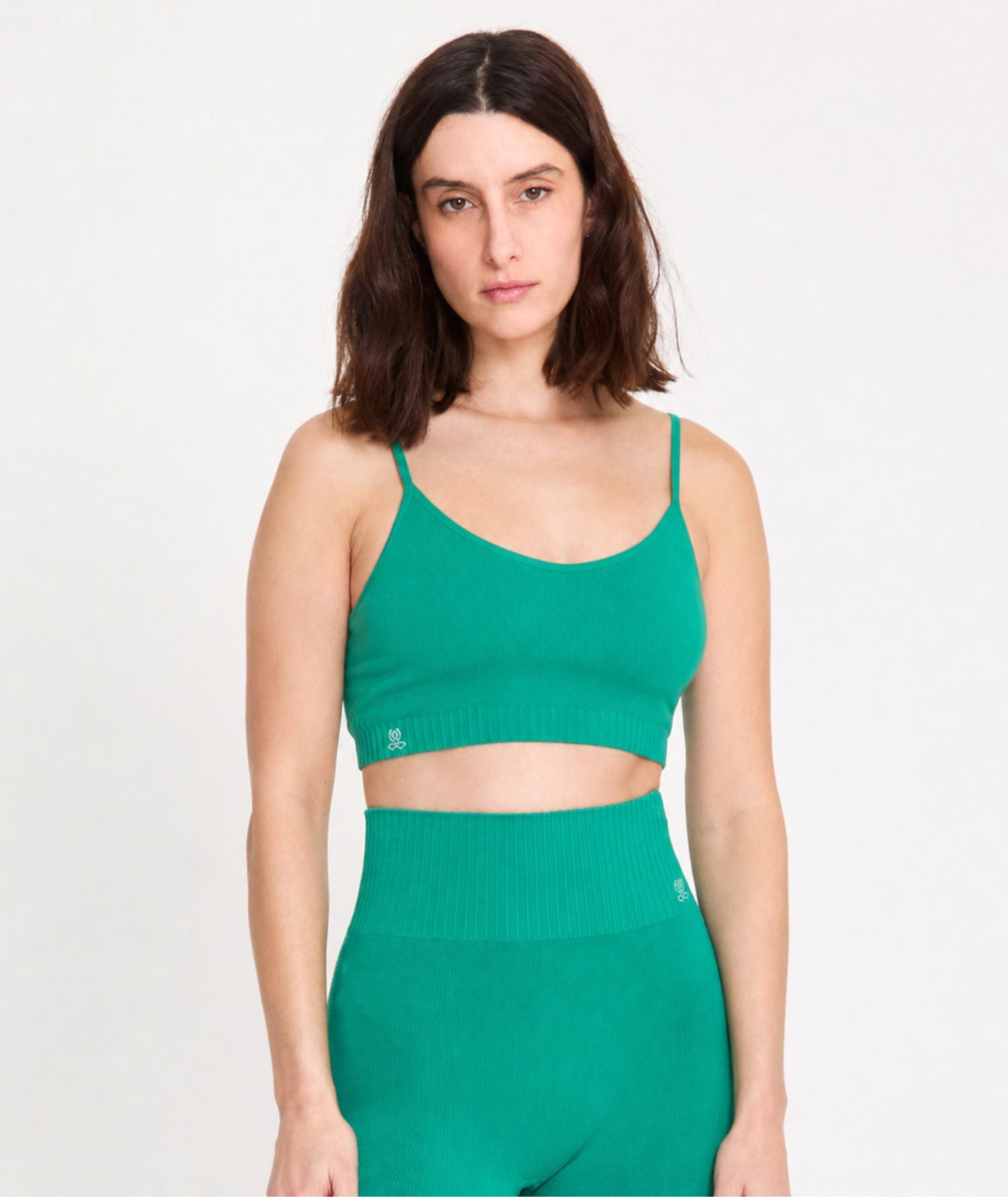 SAMSKARA - Brassière en bambou - Emerald - Yoga Searcher